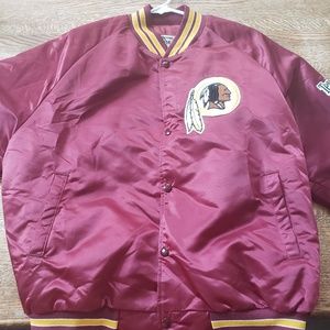1980's Large Chalkline Redskins Bomber